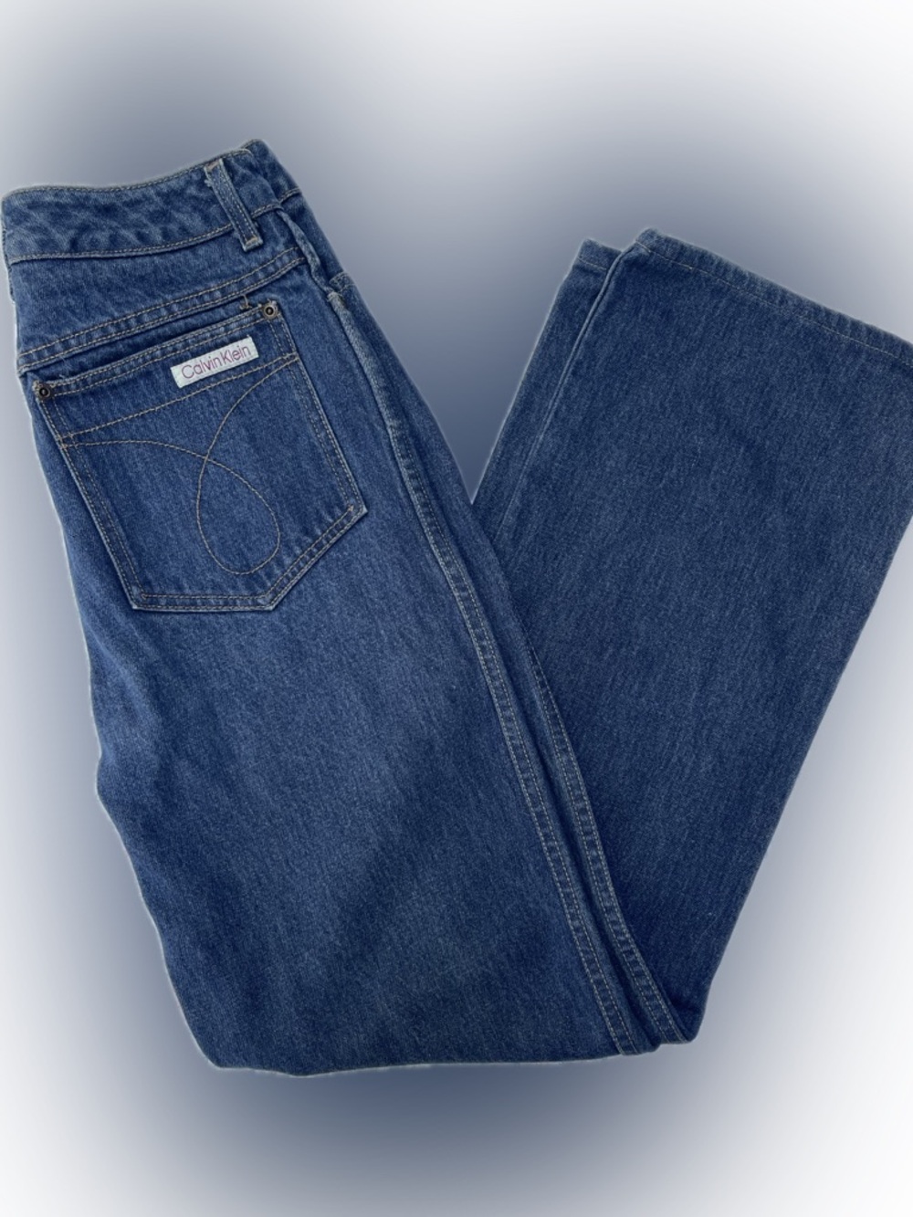 Vintage Calvin Klein early 80s Brooke Shields Era high Waist Jeans 26x30